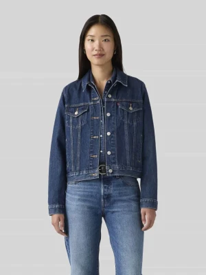 Kurtka jeansowa o kroju krój regular fit z czystej bawełny Levi's Niebieski