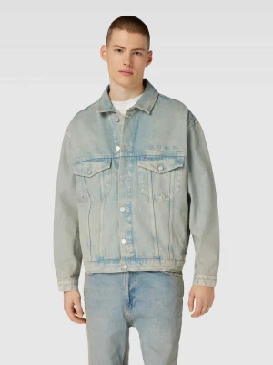 Kurtka jeansowa o kroju oversized z napisem z logo model ‘AIDEN’ Tommy Jeans