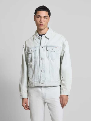 Kurtka jeansowa o kroju regular fit z czystej bawełny model '90S BLEACHOUT' Calvin Klein Jeans