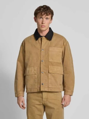 Kurtka jeansowa o kroju regular fit z czystej bawełny model ‘DETROIT’ Boss Orange