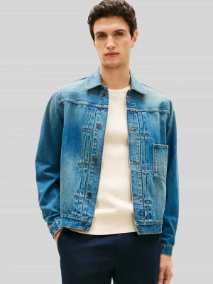 Kurtka jeansowa o kroju regular fit z czystej bawełny Tommy Hilfiger