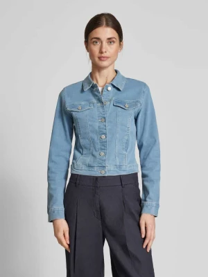 Kurtka jeansowa o kroju regular fit z dodatkiem bawełny model ‘LUNA’ Vero Moda