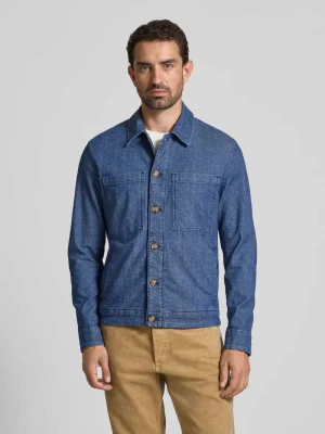 Kurtka jeansowa o kroju regular fit z mieszanki bawełny Marc O'Polo