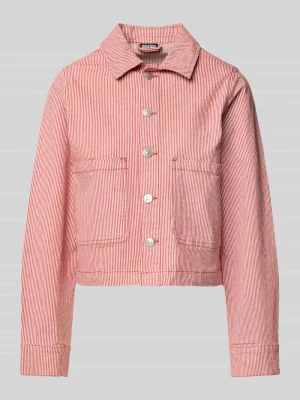 Kurtka jeansowa o kroju regular fit z mieszanki bawełny model ‘BILLO’ Pieces