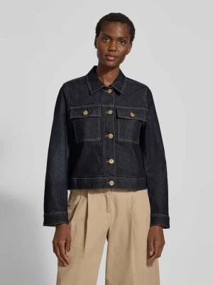 Kurtka jeansowa o kroju regular fit z mieszanki bawełny s.Oliver BLACK LABEL