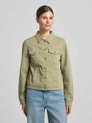 Kurtka jeansowa o kroju regular fit z mieszanki bawełny s.Oliver RED LABEL