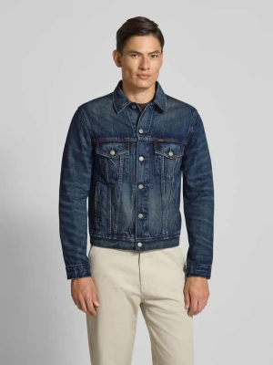 Kurtka jeansowa o kroju regular fit z wykładanym kołnierzem model ‘Icon’ Polo Ralph Lauren