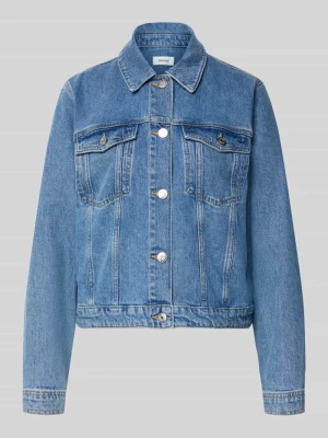 Kurtka jeansowa o kroju relaxed fit z Mieszanka bawełny Model 'CENA-KORI LIG B' Selected Femme
