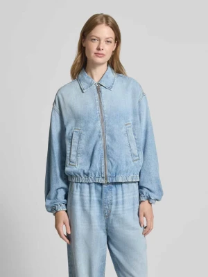 Kurtka jeansowa o kroju relaxed fit z mieszanki lyocellu i bawełny Marc O'Polo