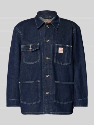 Kurtka jeansowa o kroju relaxed fit z naszywką z logo model ‘Berkley’ Levi's®