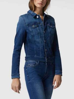 Kurtka jeansowa o kroju slim fit z dodatkiem streczu model ‘Vivianne’ Tommy Jeans