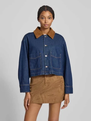 Kurtka jeansowa o pudełkowym kroju z czystej bawełny Marc O'Polo DENIM