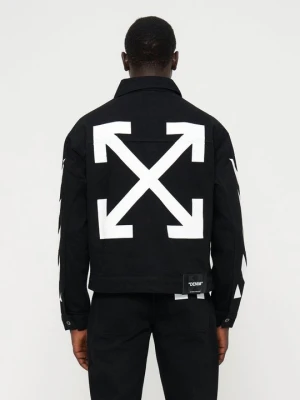 Kurtka jeansowa Off White czarny