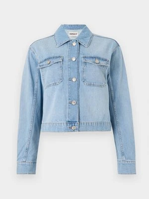 Kurtka jeansowa Only jasnoniebieski denim