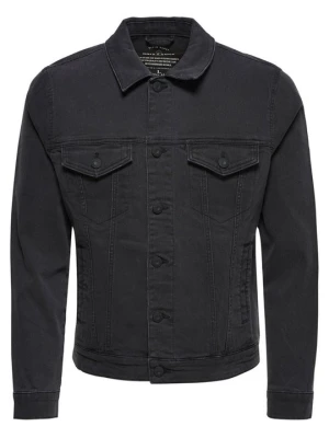 Kurtka jeansowa Only & Sons czarny