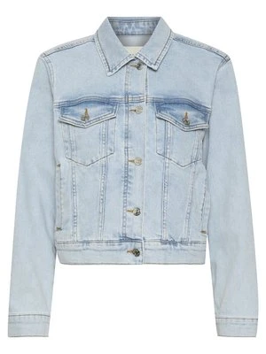Kurtka jeansowa Part Two jasnoniebieski denim