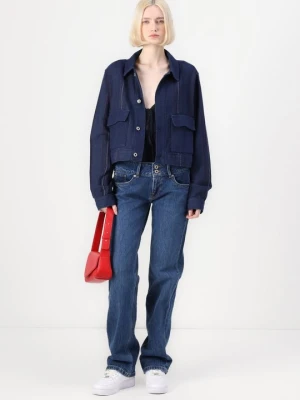 Kurtka jeansowa Pepe Jeans niebieski denim