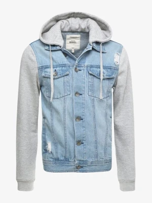 Kurtka jeansowa Redefined Rebel jasnoniebieski denim