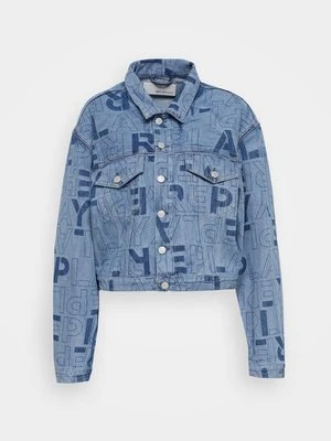 Kurtka jeansowa Replay jasnoniebieski denim