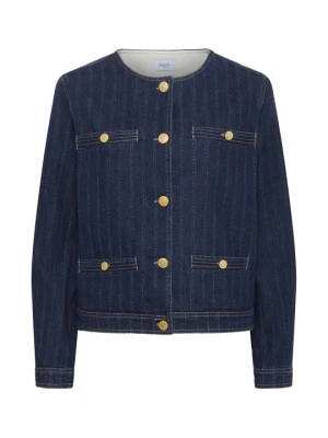 Kurtka jeansowa Saint Tropez niebieski denim