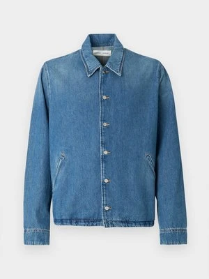 Kurtka jeansowa Samsøe Samsøe niebieski denim