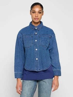 Kurtka jeansowa Scotch & Soda niebieski