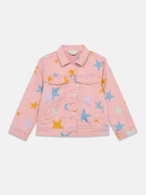 Kurtka jeansowa Stella McCartney różowy