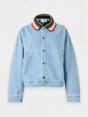 Kurtka jeansowa Stine Goya niebieski denim