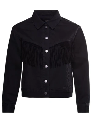 Kurtka jeansowa Superdry czarny