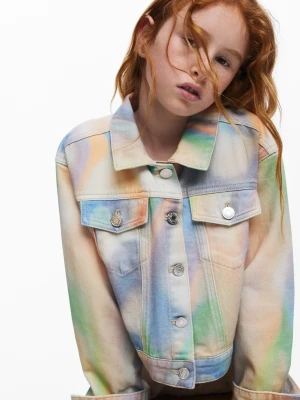 Kurtka jeansowa tie-dye Desigual