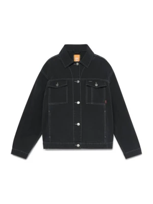 Kurtka jeansowa Timberland czarny