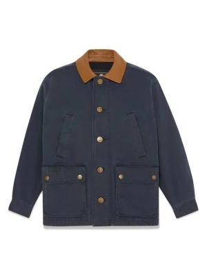Kurtka jeansowa Timberland granatowy melanż