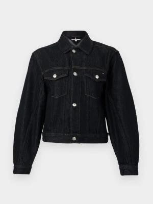 Kurtka jeansowa Tommy Hilfiger ciemnoniebieski