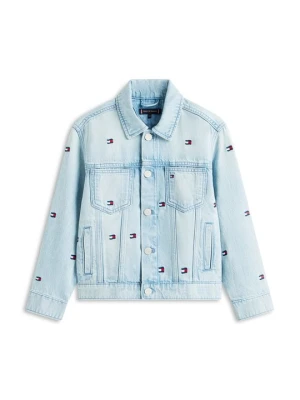 Kurtka jeansowa Tommy Hilfiger jasnoniebieski denim