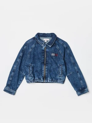 Kurtka jeansowa Tommy Hilfiger kolorowy denim