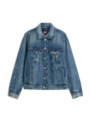 Kurtka jeansowa Tommy Jeans ciemnoniebieski