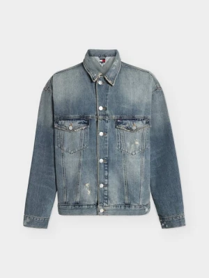 Kurtka jeansowa Tommy Jeans niebieski denim