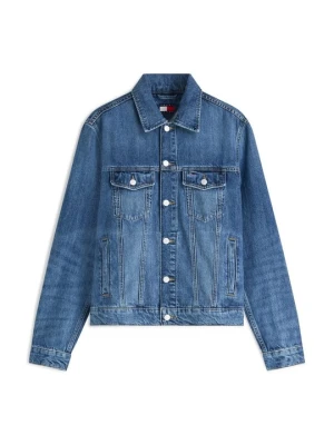 Kurtka jeansowa Tommy Jeans niebieski denim