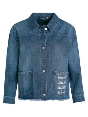 Kurtka jeansowa ULLA POPKEN niebieski denim