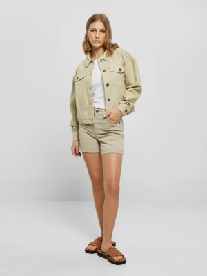 Kurtka jeansowa Urban Classics zielony