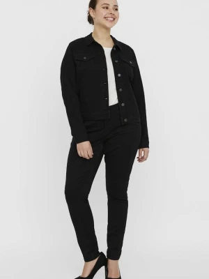 Kurtka jeansowa Vero Moda czarny