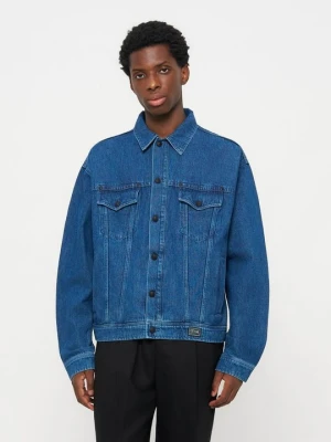 Kurtka jeansowa Versace Jeans Couture niebieski