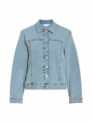 Kurtka jeansowa Vila jasnoniebieski denim