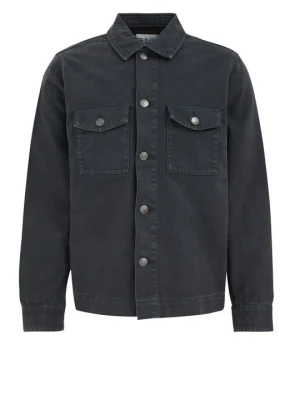 Kurtka jeansowa WE Fashion ciemnoniebieski