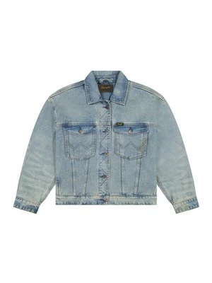 Kurtka jeansowa Wrangler niebieski denim