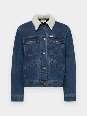 Kurtka jeansowa Wrangler ciemnoniebieski