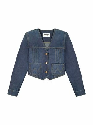 Kurtka jeansowa Wrangler niebieski denim