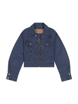 Kurtka jeansowa Wrangler niebieski denim