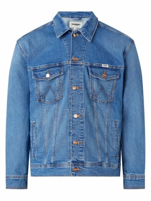 Kurtka jeansowa Wrangler niebieski denim