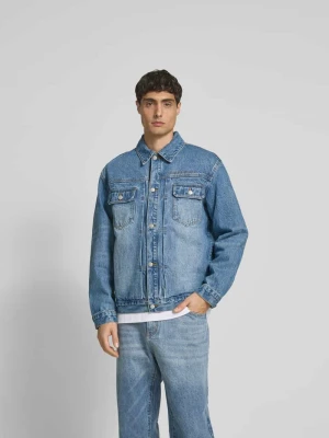 Kurtka jeansowa z czystej bawełny Billionaire Boys Club Niebieski